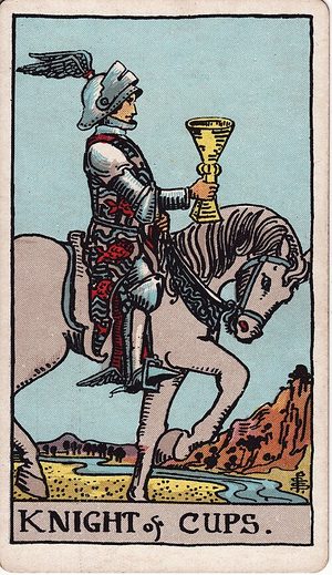Knight of Cups tarot card